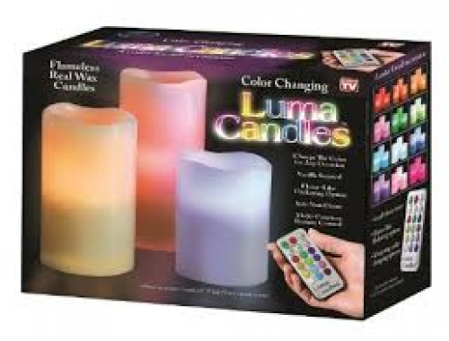 شمع های led لوما کندل 12 رنگLuma Candles ---- سری 2